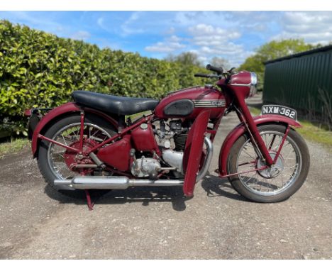 Very original Triumph 5T Speed Twin with one owner since 1957. The popularity of the 5T Speed Twin was the main reason Triump