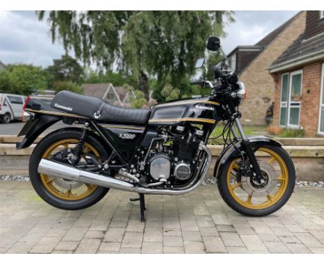 The rarest Z1000 in existence, the one year-only Z1000H Fuel-Injection model. Kawasaki's first venture into the world of fuel