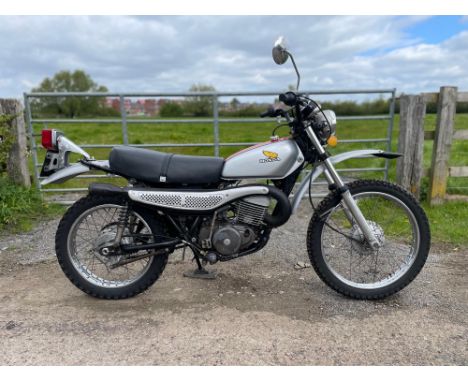 First year of production Elsinore 250cc two-stroke dual-sport bike being offered with No Reserve. Produced between 1974 and 1