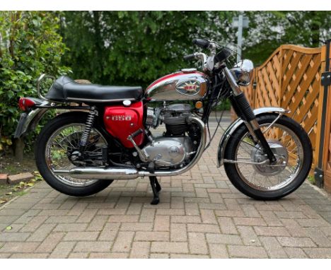 Well restored, matching numbers BSA A65L. The A65 Lightning was built in Birmingham between 1965 and 1972, aimed mainly at th
