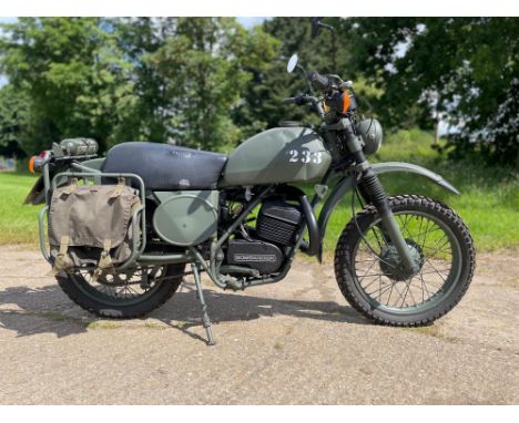 Ex-Royal Corp of Transport Bombadier Can-Am Military 250. Designed by Canadian firm, Bombadier, to UK military-specification 