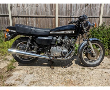 An unrestored example of Suzuki’s original 1,000cc four-cylinder superbike.  Suzuki’s first model in the 1-litre class, the G