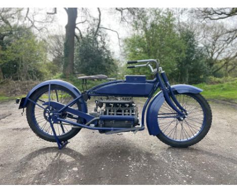 Rare Henderson Model 2Z four-cylinder project being offered with No Reserve. Henderson motorcycles were built between 1912 an