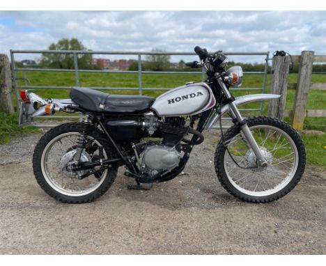 First year of production for Honda's sought after XL250 trail bikes being offered with No Reserve. Developed in the early 197
