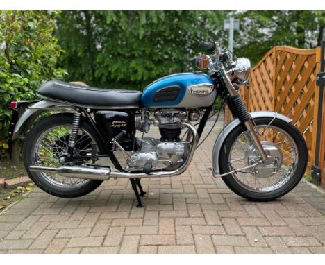 Very well presented, restored, UK-model Triumph TR6 Trophy The TR6 was developed by Triumph for the US-market in the late 195