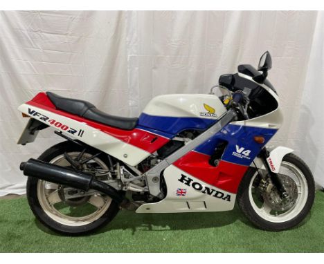 Originally only sold in Japan, now UK-registered and in running order. Rare, earliest version of the VFR400 series sold in Ja