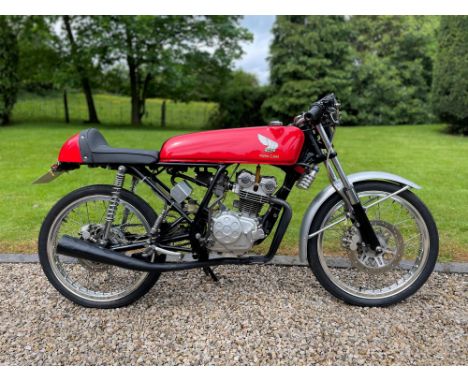 Road-registered Honda CB50V Dream with Takegawa 88cc big-bore kit. Introduced in limited numbers in 1997 as an homage to the 