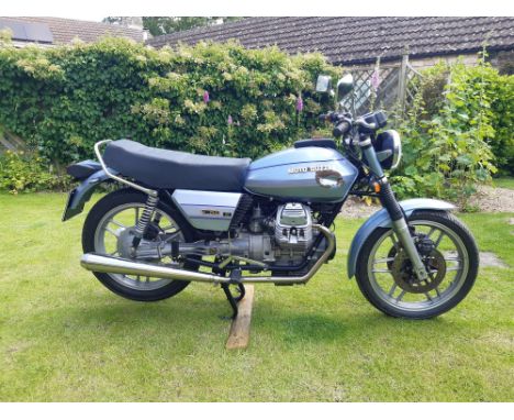 Stylish modern-classic sports bike project being offered at 'No Reserve'. The second-generation of Guzzi's popular V50 is reg