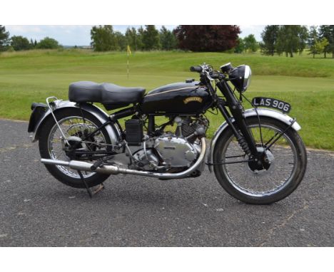 Handsome Series C Comet, restored in the past and displaying great patina. The Series A Vincent Comet was produced at the Ste