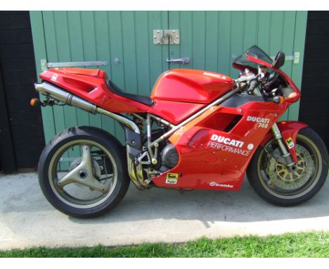 The junior 916 presented in good overall condition. Tamburini-designed icon, launched in 1994 and in production until 2003The