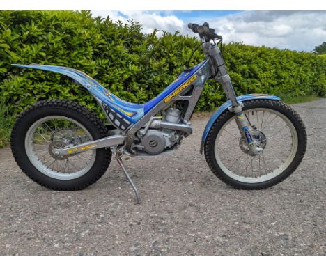 Good looking lightweight French 249cc trials bike from long term storage. Offered without reserve. SHERCO is a French company