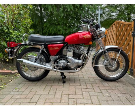 Nicely presented classic Norton Commando 750. In production for ten years from 1967 to 1977, firstly as a 750cc, then in 1973