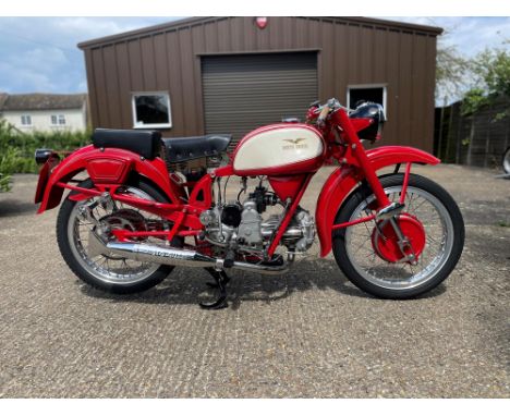 A well presented and eminently usable example of Guzzi's lightweight, mid-1950s, Airone 250 single. Launched pre-war as a lig