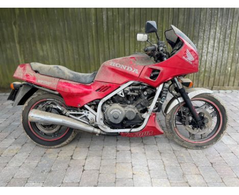 'Barn find' Honda VF1000FF being offered without Reserve. Produced by Honda between 1984 to 1988 and featured the 998cc V4 DO