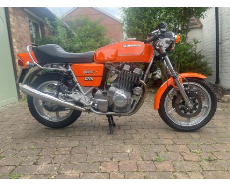 Great example of the iconic Laverda Jota 180. The legendary Jota owes much to Richard and Roger Slater from BromyardThe 981cc