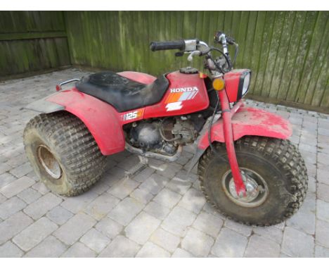 'Barn find' Honda ATC 125M being offered with No Reserve. Honda launched the three-wheel ATC (all terrain cycle) in 1984 with