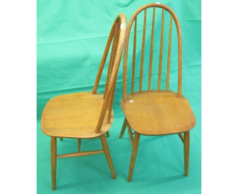 Set of 4 Ercol style dining chairs