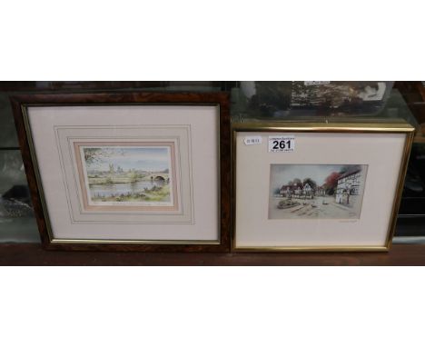 2 L/E signed prints - Local interest