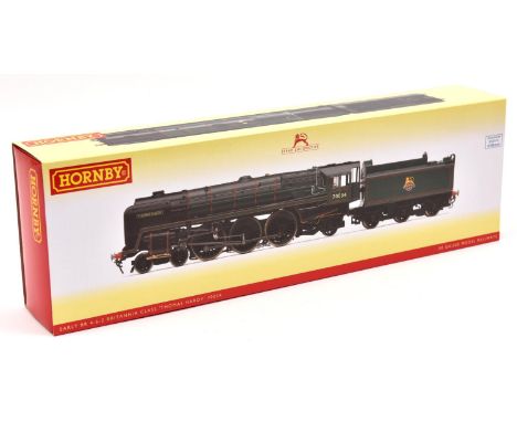 Hornby Railways BR Britannia Class 4-6-2 Tender Locomotive 'Thomas Hardy' RN70034 (R.3444) in lined Brunswick Green livery. B