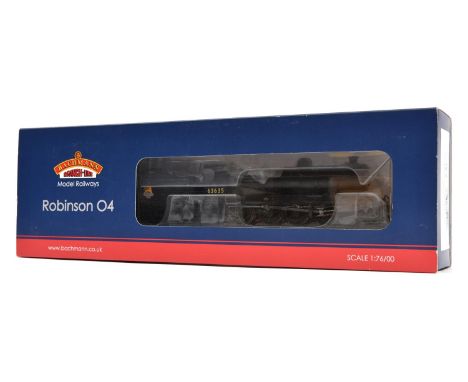 Bachmann Branchline OO gauge BR Class 04 2-8-0 locomotive (31-002). 63635, in unlined black livery. Boxed, minor wear. Loco V