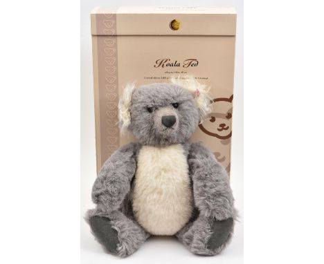 A Steiff 2005 Koala Ted 40cm (661792)- one of a series of 3, Panda Bear, Grizzly Ted and this one, produced only for the U.K.