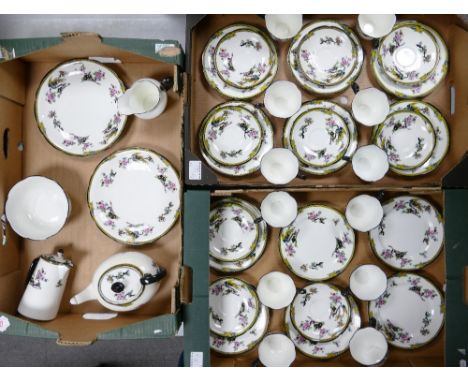 A Large Collection of Collingwood Teaware to include Teapot, Cups and Saucers, Milk Jug and Open Sugar Bowl etc. (3 Trays) 