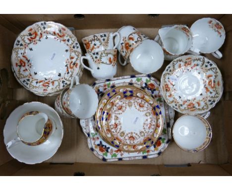 Royal Stuart Spencer Steven Teaware to include Cups, Saucers, Plates, Milk Jug, Sugar Bowl etc. (1 Tray) 