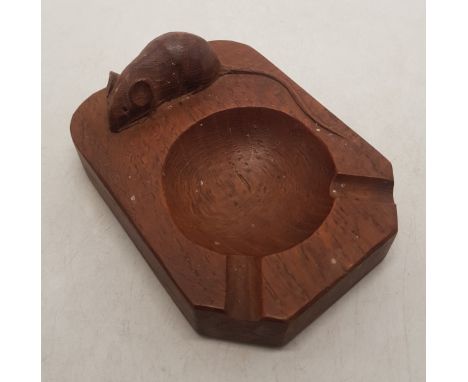 Robert Thompson of Kilburn 'Mouseman' ashtray. 