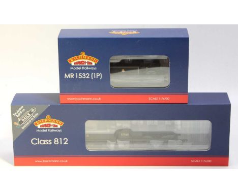 A Bachmann Railways 00 gauge Fox locomotive group to include a No. 35-282 Caledonian Class 812 BR black early emblem locomoti