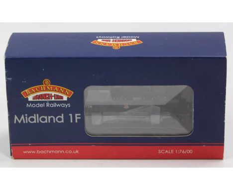 A Bachmann No. 31-435 Midland Class 1F No. 41726 BR black early tank loco housed in the original box