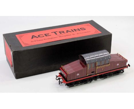 Ace Trains O Gauge E/20 Westinghouse Locomotive, electric DC, Suitable for 2 rail &amp; 3 Rail running, housed in the origina