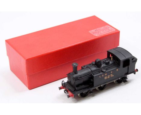 Incredibly Clever Little Tiny Train Works 00 Gauge kit built model of a J83 0-6-0T Locomotive, black and numbered 827B, fitte