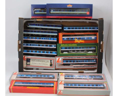 One box of Network South East, Regional Railways and Trans Pennine boxed locomotives and rolling stock to include a Bachmann 