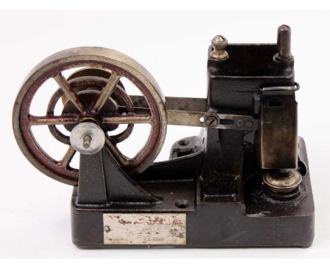 Rotor Corporation of America, Ohio stationary horizontal model of a Vacuum Rotor Flame Licker Vacuum Engine, height 6.5 inche