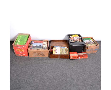 A quantity of toys and games; including Meccano in a crate and wooden box, Meccano magazines; a box of Subbuteo; Viewmaster, 