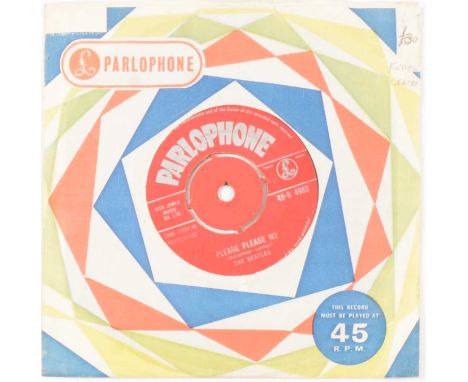 The Beatles - Please Please Me original 7" vinyl record single, first pressing matrix 7XCE 1.7217-1N/1.7218-1N, with Parlopho