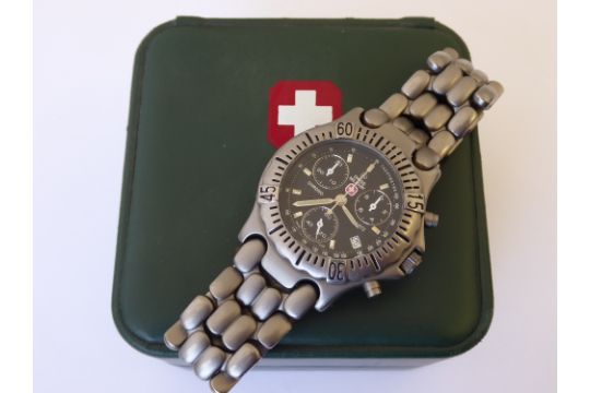swiss military hanowa titanium