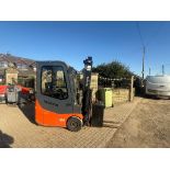 2018 TOYOTA 1.3 TON FORKLIFT TRUCK BATTERY OPERATED