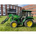 JOHN DEERE 5055 TRACTOR WITH FRONT END LOADER