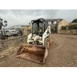 BOBCAT 753 WHEELED SKIDSTEER LOADER WITH BUCKET