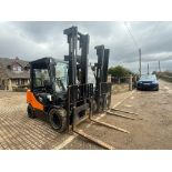 2012 DOOSAN D35C-5 3.5 TON DIESEL FORKLIFT