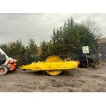 BOMAG BW15 SINGLE DRUM TOW BEHIND ROLLER VIBRATING ROLLER - DEUTZ ENGINE