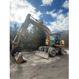 JCB JS130 WHEELED EXCAVATOR 360 MACHINE