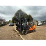 2012 DOOSAN D35C-5 3.5 TON DIESEL FORKLIFT