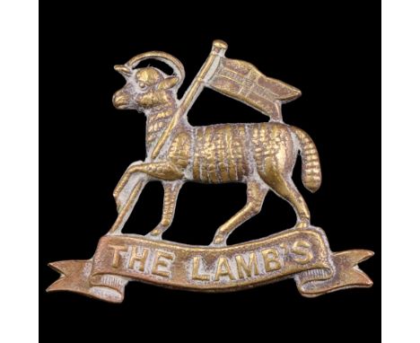 A Great War Light Armoured Motor Battery (The LAMB'S) collar badge