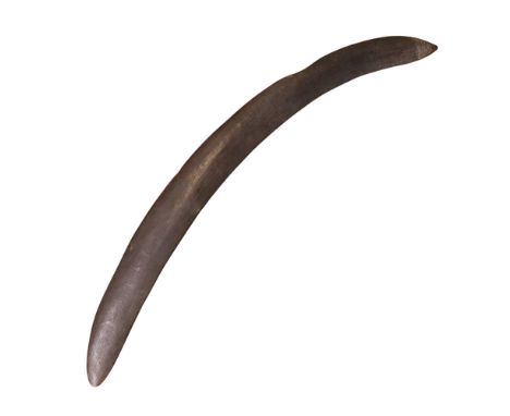 An antique Australian aboriginal boomerang, 60 cm