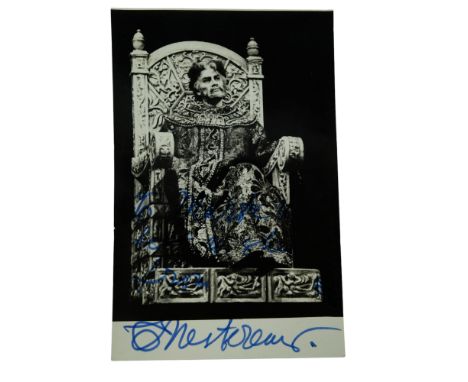 [ Autograph ] A signed promotional portrait photograph of the Russian operatic singer Evgeny Nesterenko as Boris Godunov