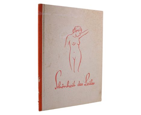 A German Third Reich propaganda publication"Schonheit Des Leibes", ["Beauty of The Body, 12 Art Colour Sheets from the Life o