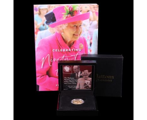 The 2017 Double Portrait Gold Sovereign Series "The Platinum Wedding Anniversary of Her Majesty The Queen and Prince Philip" 