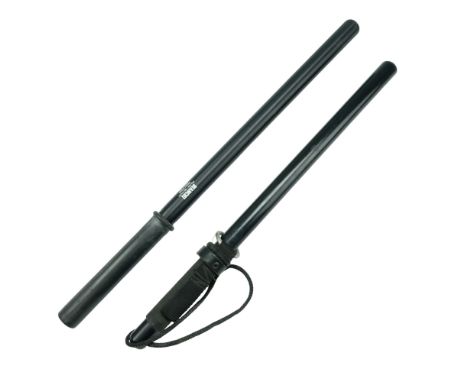 A Bianchi police and military "Magic Wand" Model 520 baton together with one other similar truncheon